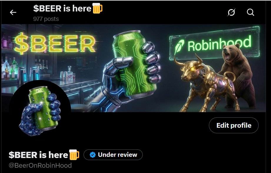 BeerOnRobinHood's tweet photo. Our new X handle: @BeerOnRobinHood https://t.co/uX4PLelowy