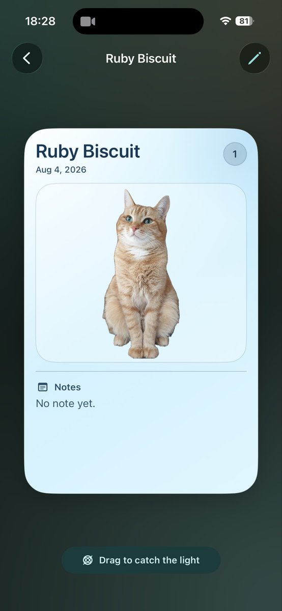 lachesis_'s tweet photo. The iPhone can cut cats out of photos entirely on-device. So i made them collectible. https://t.co/SLd5QKNGNp