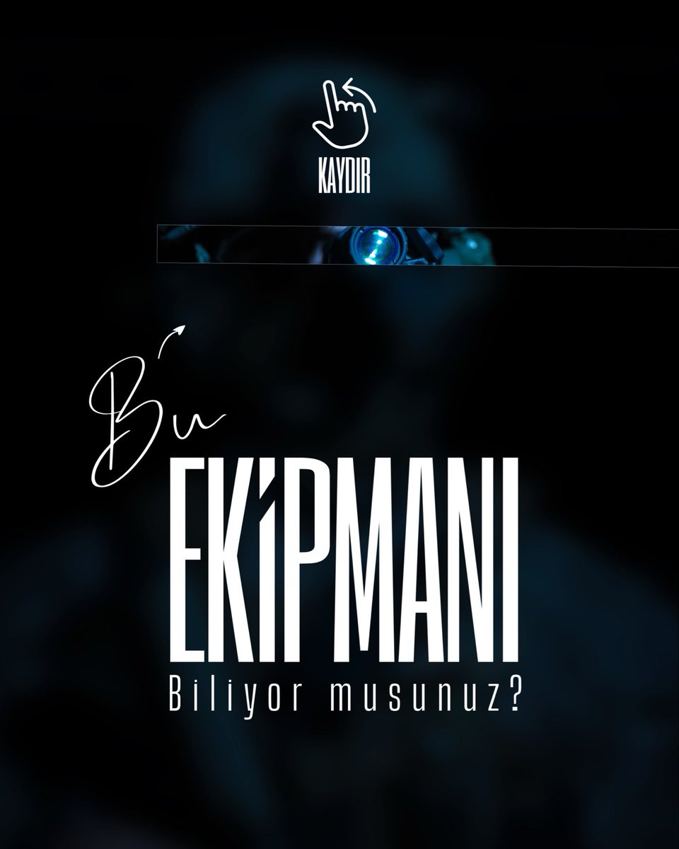 EmniyetGM's tweet photo. Bu ekipmanı biliyor musunuz?

📲 Cevabı görmek için görseli sola kaydırın, tahmininizi aşağıya yorum olarak bırakmayı unutmayın! 👇 https://t.co/FnHiuGmsS7