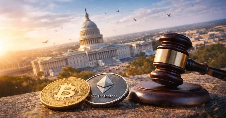 Me_taChain's tweet photo. BREAKING: The CLARITY Act is missing from today's Senate schedule, leaving its fate uncertain. Key stakeholders are closely watching for updates given its major impact 📊⚡ https://t.co/kKVBl8QUcO