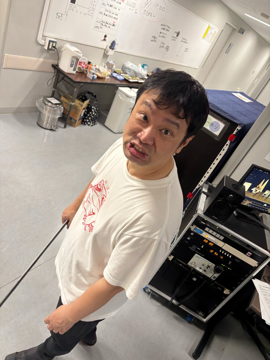 urizunkid's tweet photo. おいらを理解してる、公演観た人に言われたんだけど🤔

おいらはテキトーな嘘をつく時、
『フジオカ』を名乗るらしい👀

#タピオカひろしとディーンフジオカ
#月の子2026 https://t.co/kWI1oIZjN2