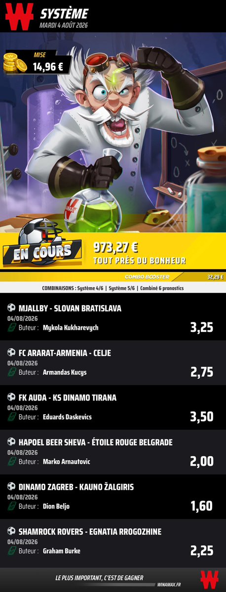 Naytiz_'s tweet photo. ⚽️ SYSTEME ⚽️

Pour les matchs du jours, attentions aux compositions. Y’a pas toutes les compos officiel 

Le lien : https://t.co/H60Gk16TfZ