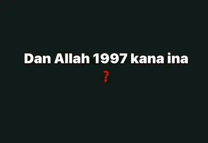 KhalidMksd's tweet photo. Banda Karya, nidai ba a haifeni ba kaifa/kefa? https://t.co/bKMd8JrO9T