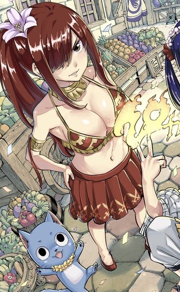 eraciou's tweet photo. ERZA SCARLET OH SHE IS SO GORGEOUS CANT BELIEVE WE GOT MANY CONTENTS OF HER TODAY https://t.co/Dh7rN7wpmg