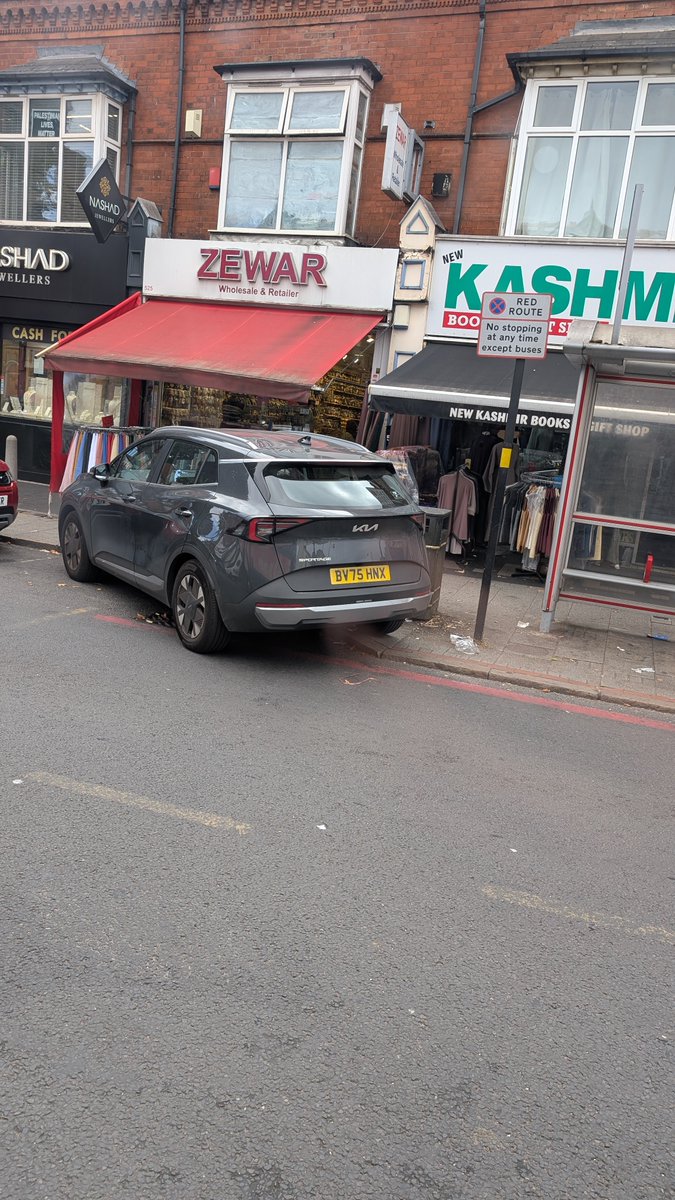 muddyfox95's tweet photo. 4th Aug 2026 . Cannot read, nor park or cares! 
@badlyparkedbrum https://t.co/7jTgcplISZ