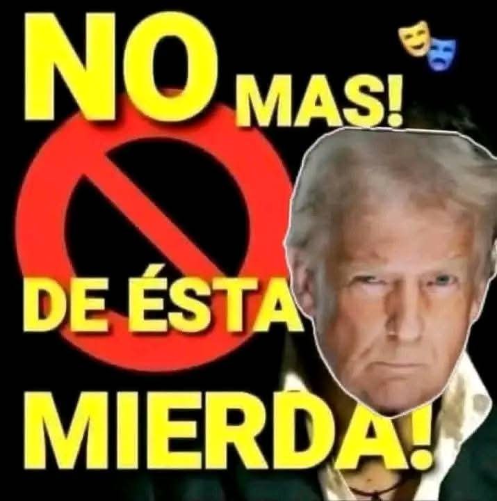 Angelmb1965's tweet photo. #FueraTrumpDeVenezuela
Por #SÁDICO por #PEDOFILO por  asesinar a nuestros militares por secuestrar a @NicolasMaduro y a @ConCiliaFlores por robarse nuestro #Petróleo 
#FueraTrumpDeVenezuela y los MISERABLES MALVIVIENTES de la #OposicionApatrida
#ConChávezNosotrosVenceremos https://t.co/o632zqGlVO