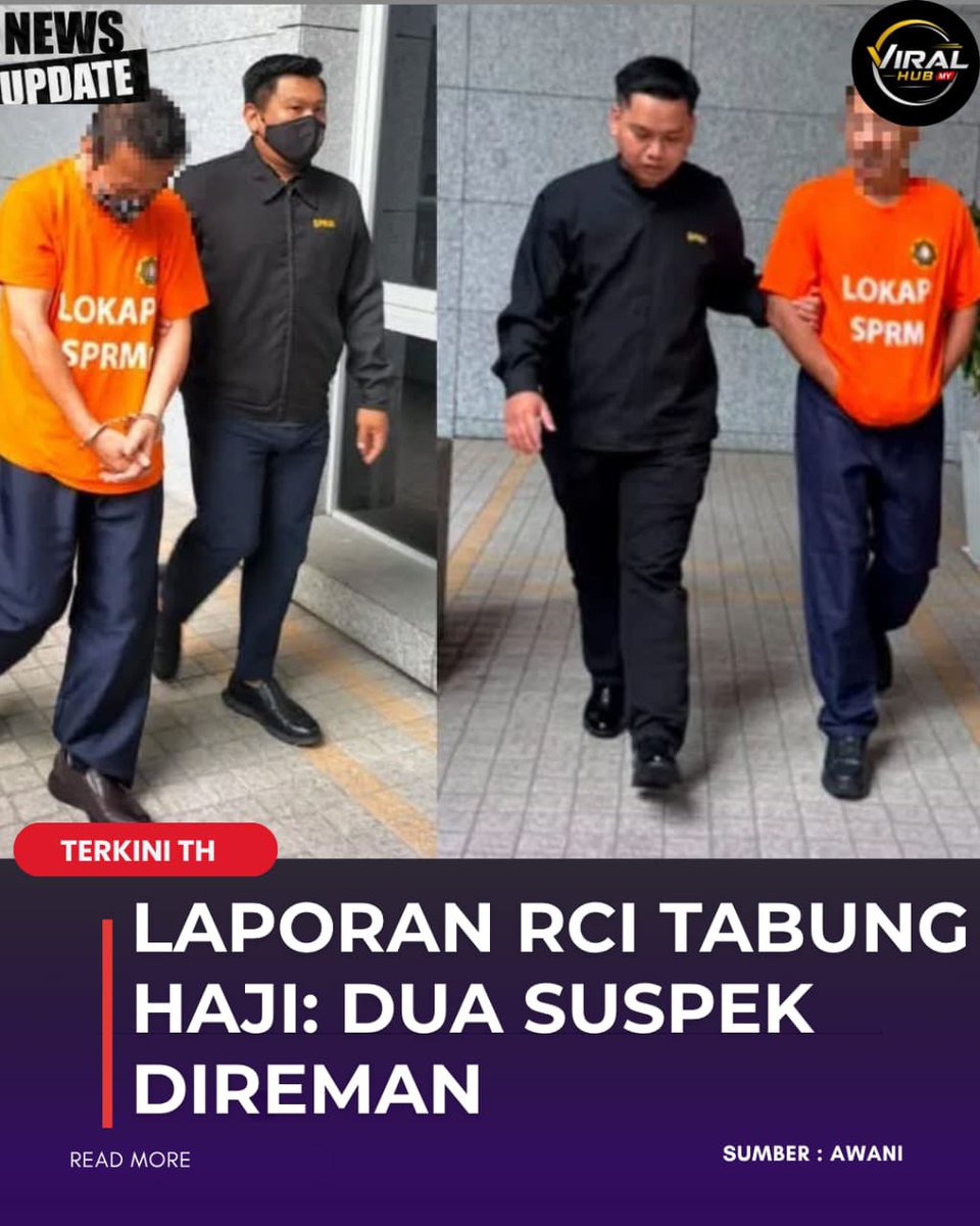 enasqaryna's tweet photo. AKHIRNYA SPRM MULA TANGKAP!! ‼️

"TIADA KOMPROMI TERHADAP RASUAH"
"KEADILAN UNTUK JEMAAH. INTEGRITI UNTUK MASA DEPAN"

Setuju tak tindakan ni? Komen 👇
#SPRM #TabungHaji #Rasuah #RCITabungHaji #KeadilanUntukJemaah https://t.co/hgr0qWUyb6