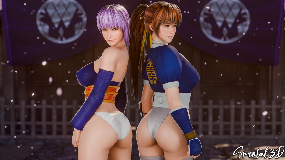 Smental3D's tweet photo. Rival Sisters 😍
#Kasumi #Ayane #DeadOrAlive #DOA6 #Kunoichi #3DArt #NSFW https://t.co/4H86CA8ebO