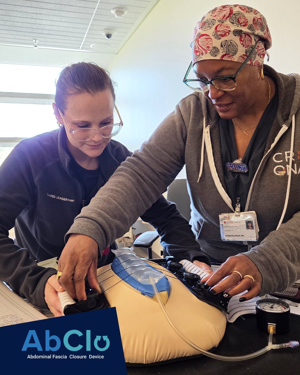 InventorrMD's tweet photo. Our VP of Clinical Education, Taranvir Dayal, had a great discussion with Stanford Hospital on shaping point-of-care best practices. The AbClo system empowers teams to elevate open abdomen management.

https://t.co/GFJWcm83py

#ClinicalEducation #AbClo #Healthcare https://t.co/LMaIjvDkGh