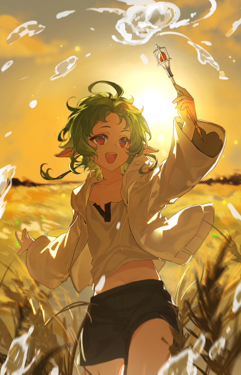 yeyezhanshi's tweet photo. 「成功了！我成功了！鲁迪！」
#无职转生
#希露菲 https://t.co/TqXdWbWYP1