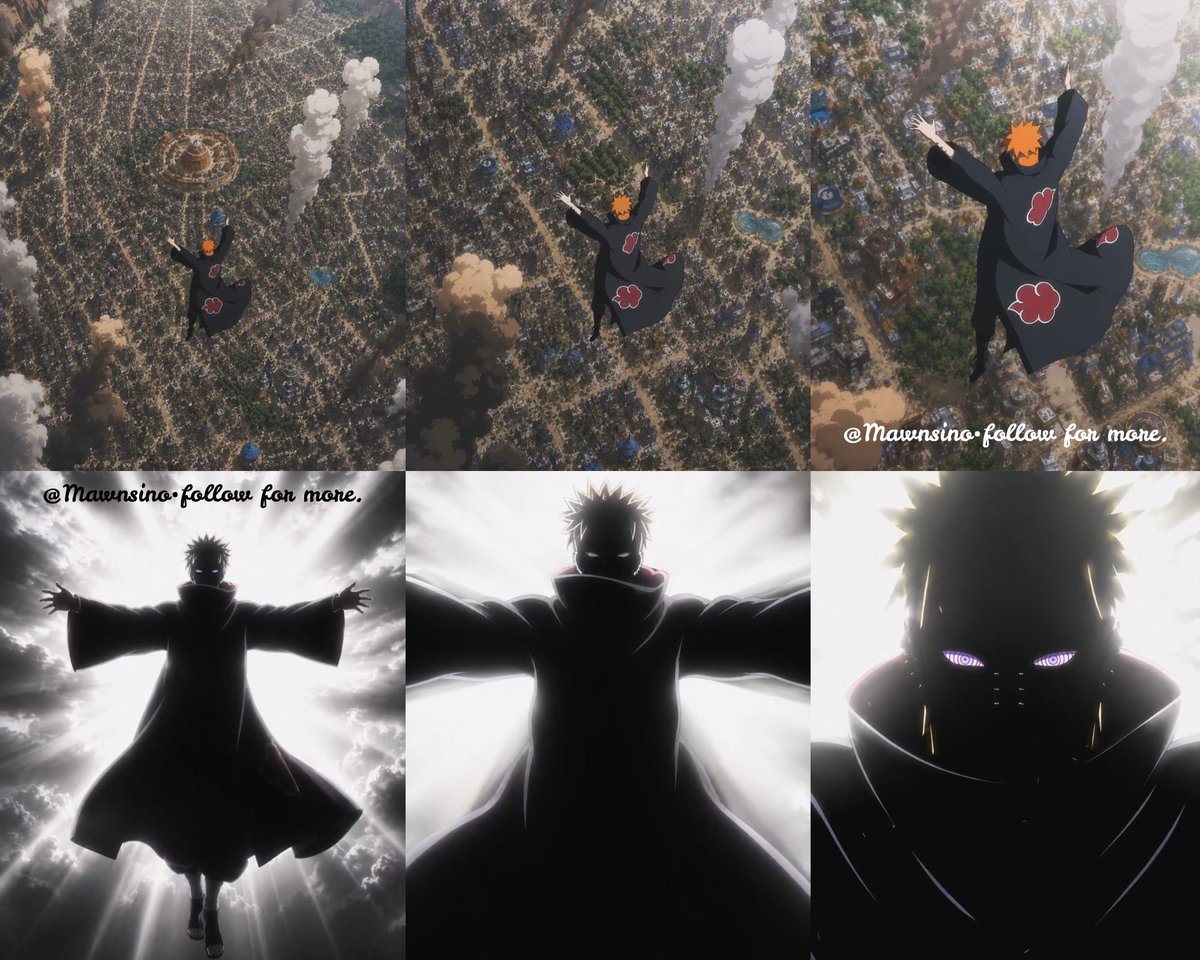 oghenetefe's tweet photo. 🚨 Has any anime moment ever matched this level of aura?

Not the fight.

Not the power.

Just the entrance.

The moment a character appeared… and the entire atmosphere changed.

Pain didn’t need to throw a punch.

He didn’t need a long speech.

His presence alone made it feel like the story had already reached its darkest point.

That’s what separates an iconic entrance from a cool one.

Years later…

People still remember exactly how they felt watching this scene for the first time.

Can you honestly think of an anime entrance that matches this level of impact?

Follow for more anime analysis, hidden details, storytelling, and the moments we can’t stop talking about.
