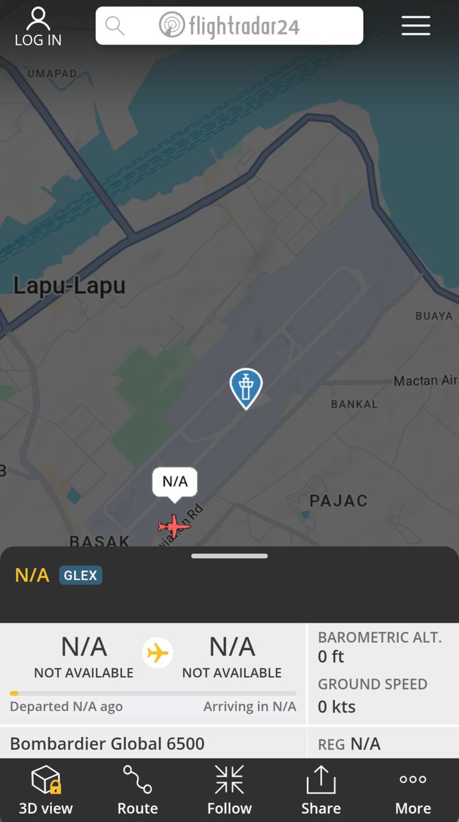 dumidyeypee's tweet photo. Is this the flight? 

1000+ are tracking it on Flightradar atm, trending # 2 worldwide https://t.co/BYwKK4ZDdF