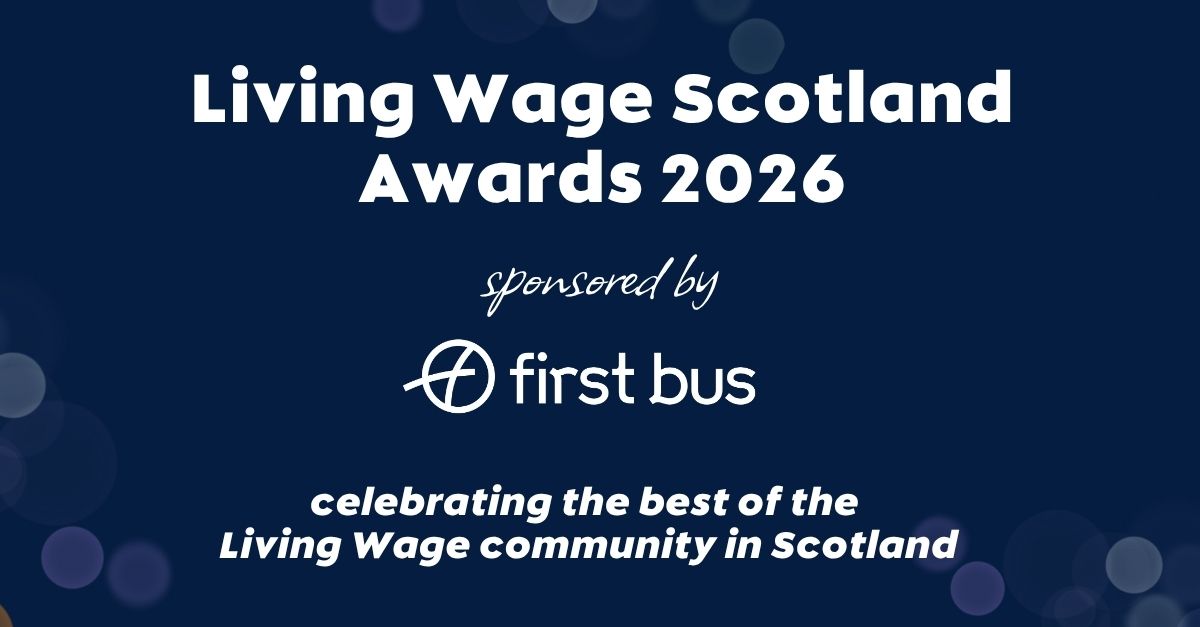 FairWorkScot's tweet photo. 🏆 Applications are open for the @LivingWageScot  Scotland Awards 2026!

The #LivingWageScotland Awards 2026 recognise employers and individuals making an outstanding contribution to the Living Wage movement. 

Apply today 👉 https://t.co/mz0dMdTO3w #LivingWageScotland #FairWork https://t.co/XySaEgQL61