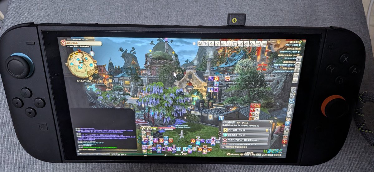 Yomi_Yamiyo's tweet photo. #FF14 Switch2でチャットしたい人ーーー！！
ロジクールの無線キーボードとLogi Boltレシーバー（typeC）でできたぞーー。便利だぞーーー。モバイルキーボードで荷物軽々！

※事前にパソコンでLogi Options+でペアリングさせておく必要はあります。

参考サイト
https://t.co/y4afpBI8l8 https://t.co/BsBqyxrd9Y
