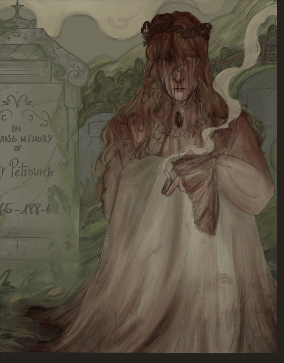 evilgayvampire's tweet photo. tava na hora de parar de desenhar o francis sendo miserável… but sometimes i look back… https://t.co/HTqRXOSU8n