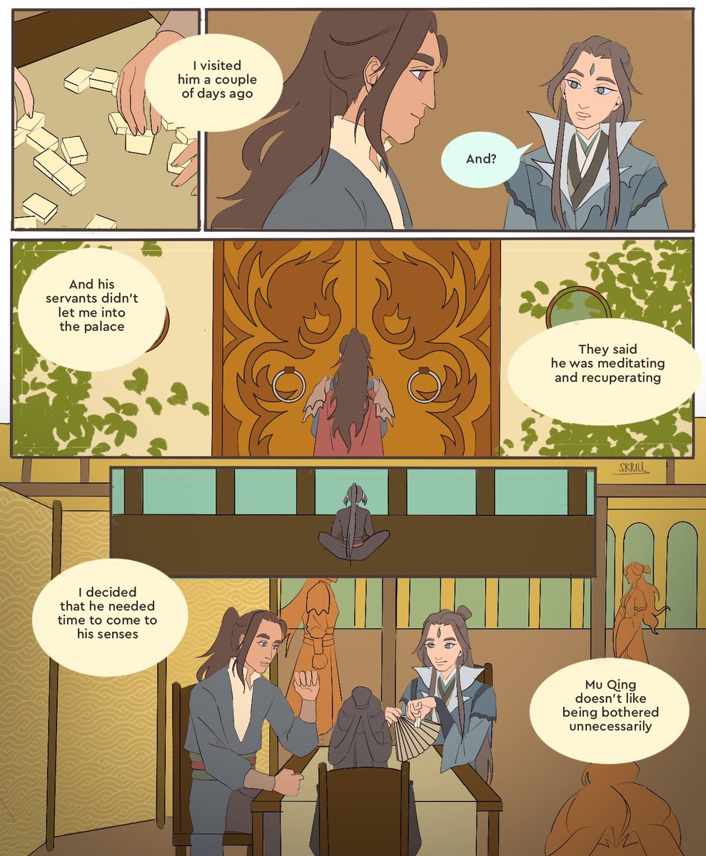 skriiill's tweet photo. peiqing au part 10!!
#tianguancifu天官赐福 #tianguancifu #tgcf #heavenofficialsblessing #muqing #peiming #peiqing #art #illustration https://t.co/ASENk82TgW