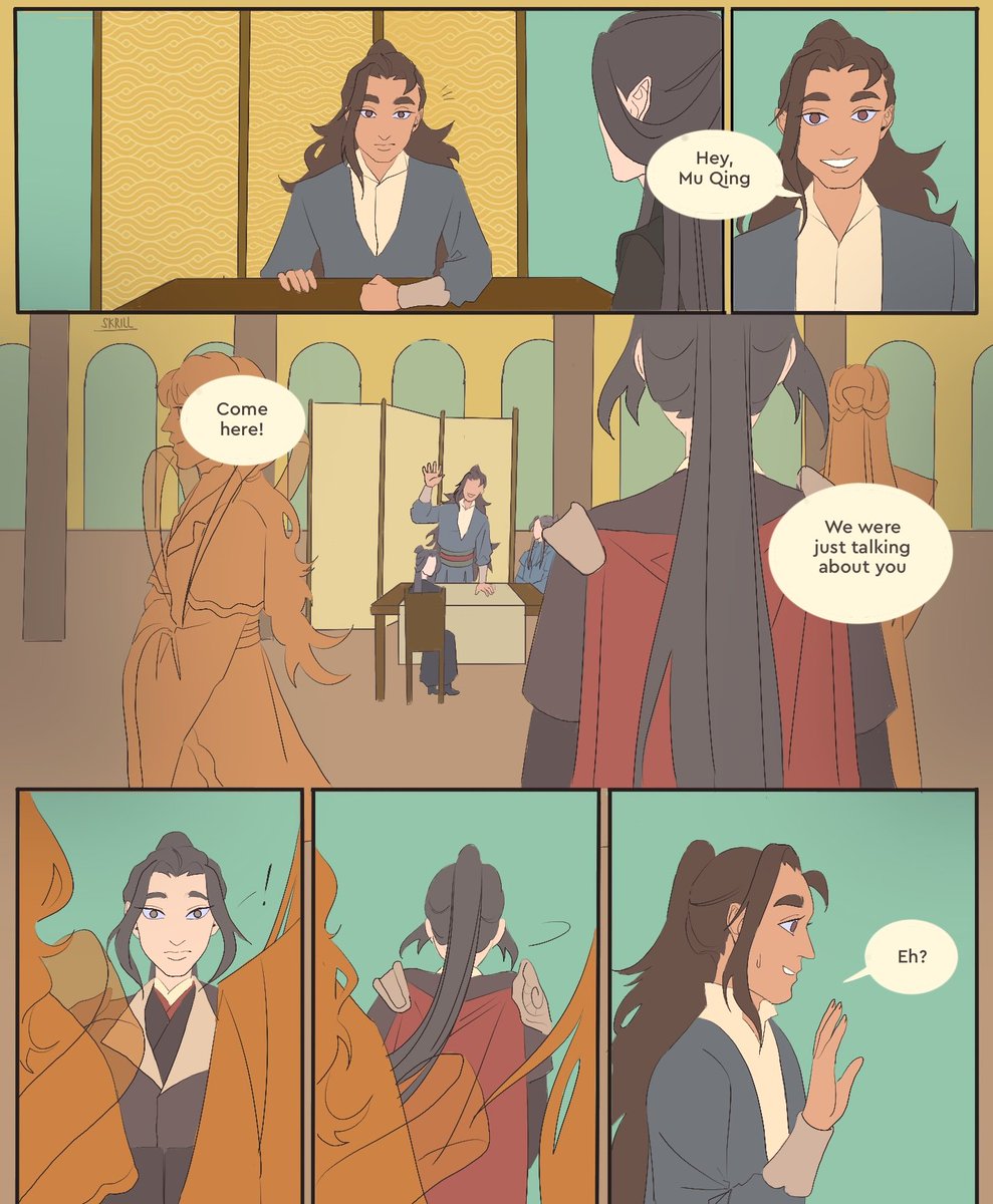 skriiill's tweet photo. peiqing au part 10!!
#tianguancifu天官赐福 #tianguancifu #tgcf #heavenofficialsblessing #muqing #peiming #peiqing #art #illustration https://t.co/ASENk82TgW