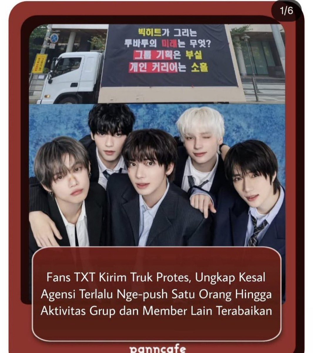 oursummer304's tweet photo. komen disini jahat2 banget, kenapa ya ini jadi aji mumpung buat salty ke yeonjun? aktivitas grup yang mana yg terabaikan? yang kalian hate ini orang yg buatin koreo grup dalam keadaan SOS lho krn kambek udah didepan mata tapi koreo belum ada yg di acc, yang kalian hate ini orang yang bilang “cintai saja adikku, aku gpp jadi yang kedua”, yang kalian hate ini orang yg sama yang belum lama ini custom cincin untuk adik adiknya. udahan dong bikin narasi jahat yg cuma ada di hati kalian :(