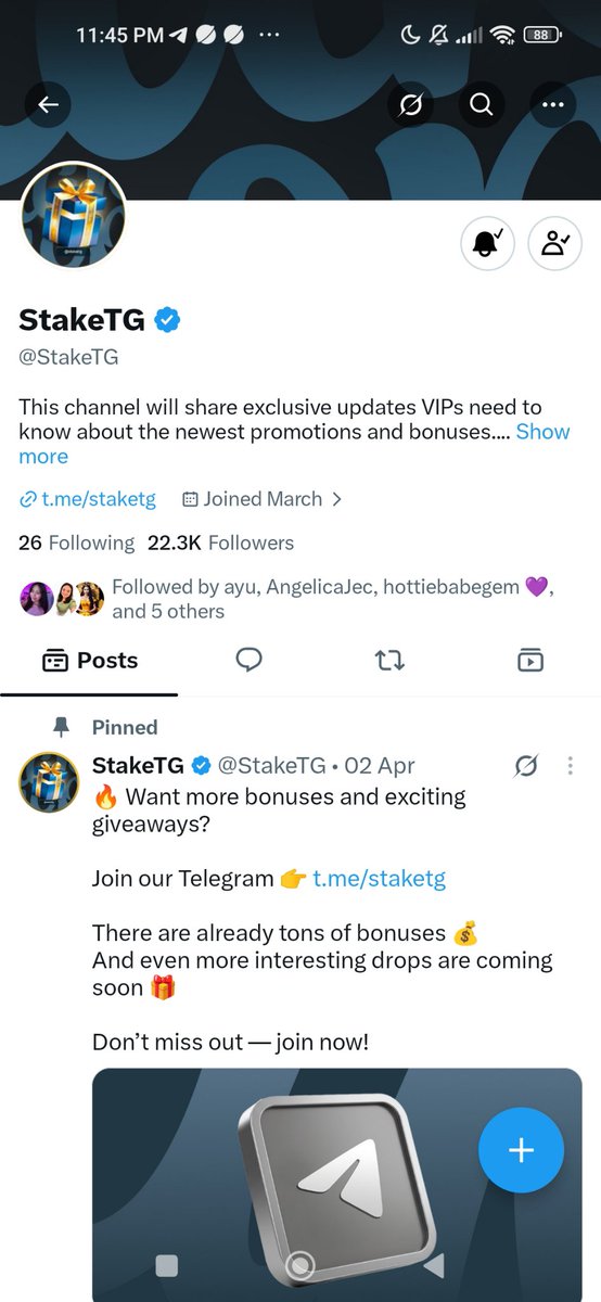 jericko3030's tweet photo. @StakeTG Hoping🙏🍀🍀🍀

My tg: jekthirty30
Stakeuser: Jericko30 https://t.co/0K0PjAAHjf