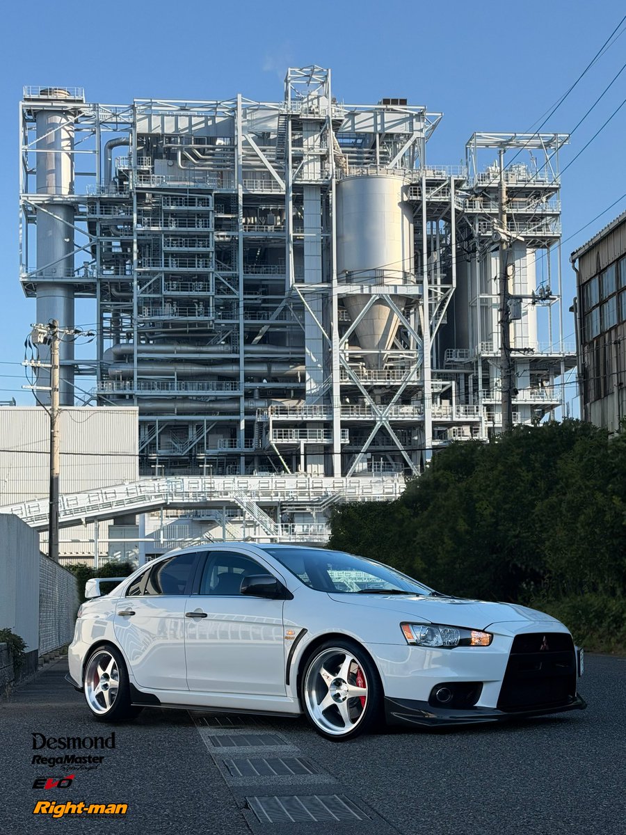 rightman001's tweet photo. #Desmond #regamaster #evo  #evo2 #DesignerKazuomi #rightmanrandd #山本和臣 #jdmcars #mitsubishi #lancerevox #cz4a #ライトマン山本  #DesmondEVOII
 #kazuomiyamamoto  #ライトマン
 #madeinjapan https://t.co/2D4y9trIkw