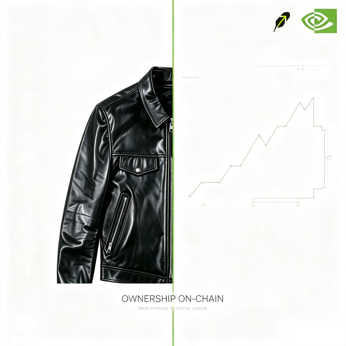 RH_JACKET's tweet photo. I’m really bullish on Alpamayo 2 Super, its performance is absolutely insane! To me, Jensen Huang is the spiritual icon of the AI industry. His legendary leather jacket has transformed from a physical‑world item into an on‑chain asset, preserved permanently on the blockchain. $JACKET forms an on‑chain trading pair with $NVDA for direct swaps. Robinhood RWA‑Chain bridges real‑world assets and the crypto space, this is so cool!

@vladtenev @fern @ShivVerma