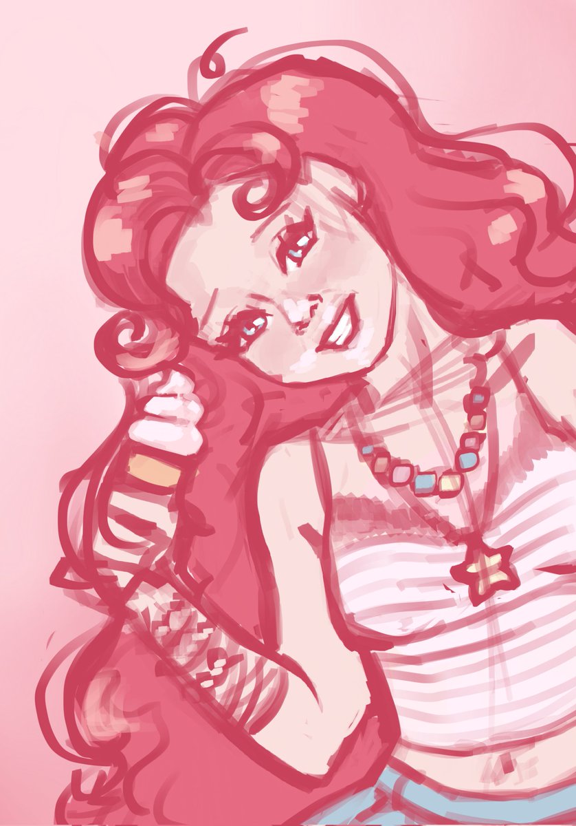 Teodozja_Violet's tweet photo. Pinkie Pie wip 🧁 https://t.co/QQCsHjb39h