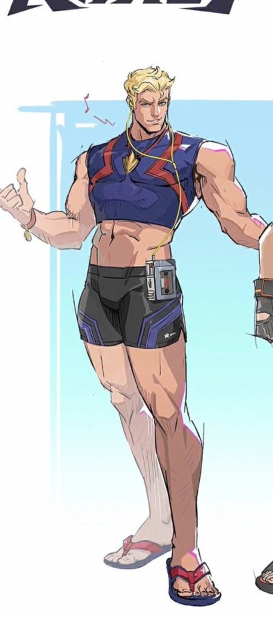 PapiLucci03's tweet photo. Yeah bring back the crop tops for men please! #marvelrivals https://t.co/Qcahc2NqRS