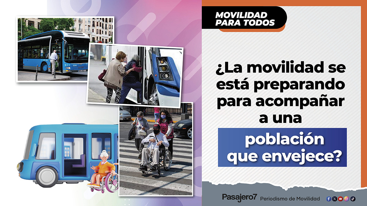Pasajero7's tweet photo. 👵🚶 América Latina enfrenta un acelerado proceso de envejecimiento que obligará a replantear el diseño del transporte público y el espacio urbano. De acuerdo con la CEPAL, para 2050 una de cada cuatro personas en la región tendrá 60 años o más.

#Lee ➡️  https://t.co/J0GwFE1f6e https://t.co/8AOm0DwUvx
