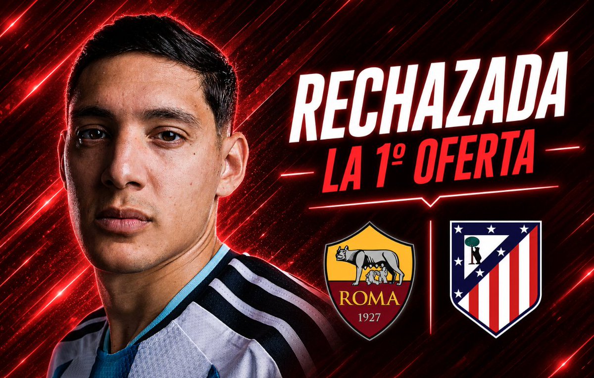 SpidyAtletico's tweet photo. ⚠️🚫 La primera oferta de la Roma no satisface ni al Atlético de Madrid, ni a Nahuel Molina, informa Isaac Suárez en @marca  

💰 La oferta esta muy lejos de convencer a amabos protagonistas.

👉 Nadie esta cerrado a escuchar ofertas, pero que satisfagan ambas partes, ya que su continuidad no molesta al tener la confianza de Simeone. 

- informa Isaac Suarez en @marca