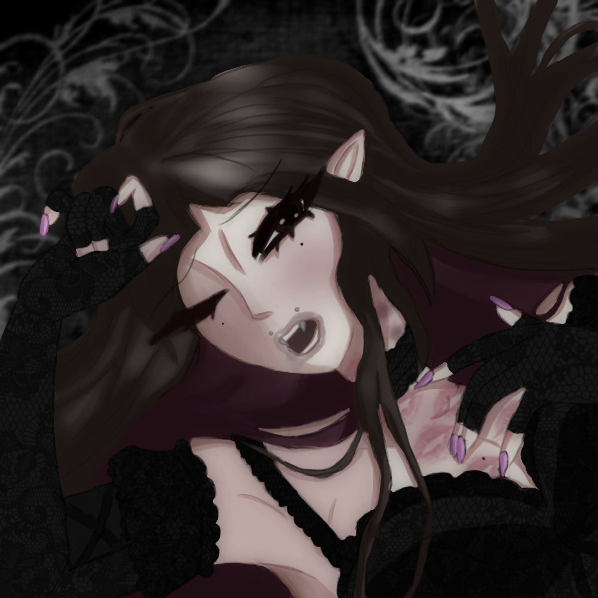 mournesia's tweet photo. [🕸️🦇] #KAFLISI (kinda)

what kafka sees every night

#yumetwt #hsryume #hsroc #hsrsona https://t.co/B7lUJ9NrCq