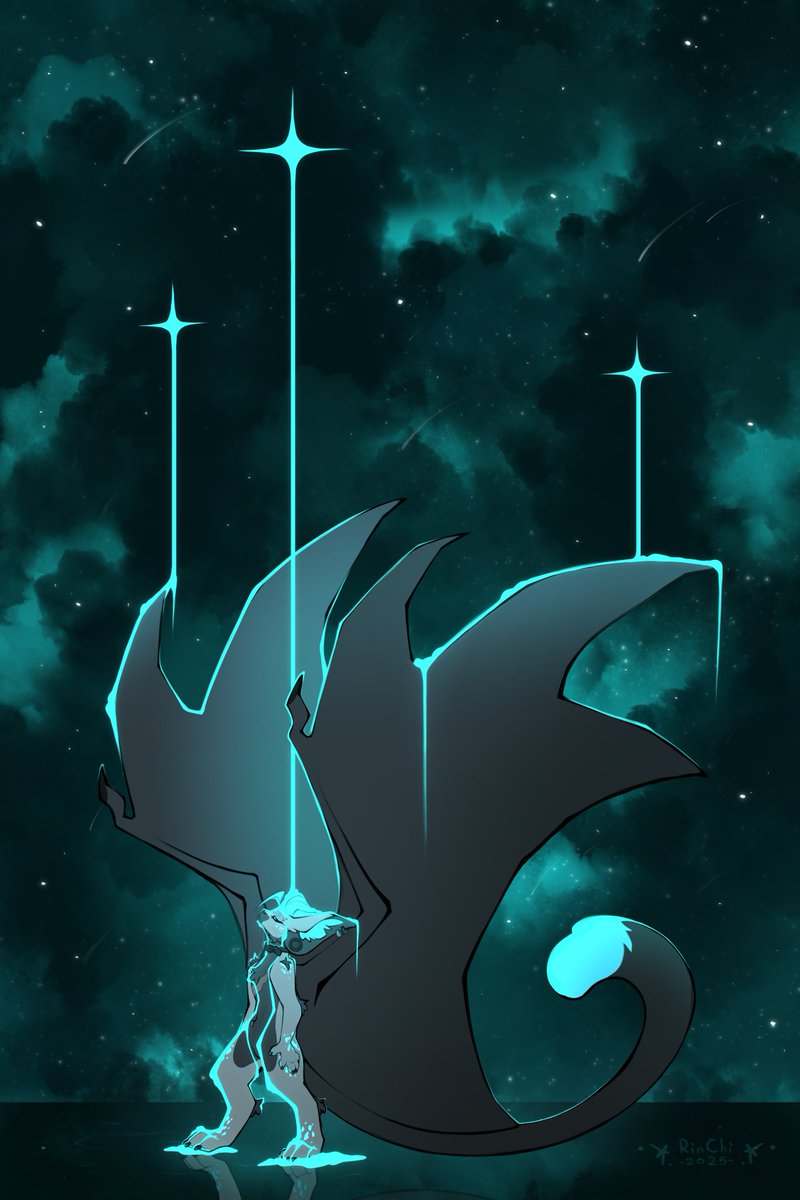 Rin_Chi_K's tweet photo. Stars also cry
My second fursona Gin, belongs to me and design by me📷

Fullbody Illustration with background

#art #illustration #fullbody #anthro #feline #cat #fursona #star #space #aesthetics https://t.co/ahX7Fne714