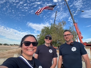 LasVegasFD's tweet photo. Wow, it’s hard to believe it’s already been a month since the Fourth of July!🎆 Which means post event operations are concluding. Our Fire Prevention team works behind the scenes all year to ensure a safe holiday. Thank you to this amazing team for all that you do! 🔥 https://t.co/5wcrUwZG2o