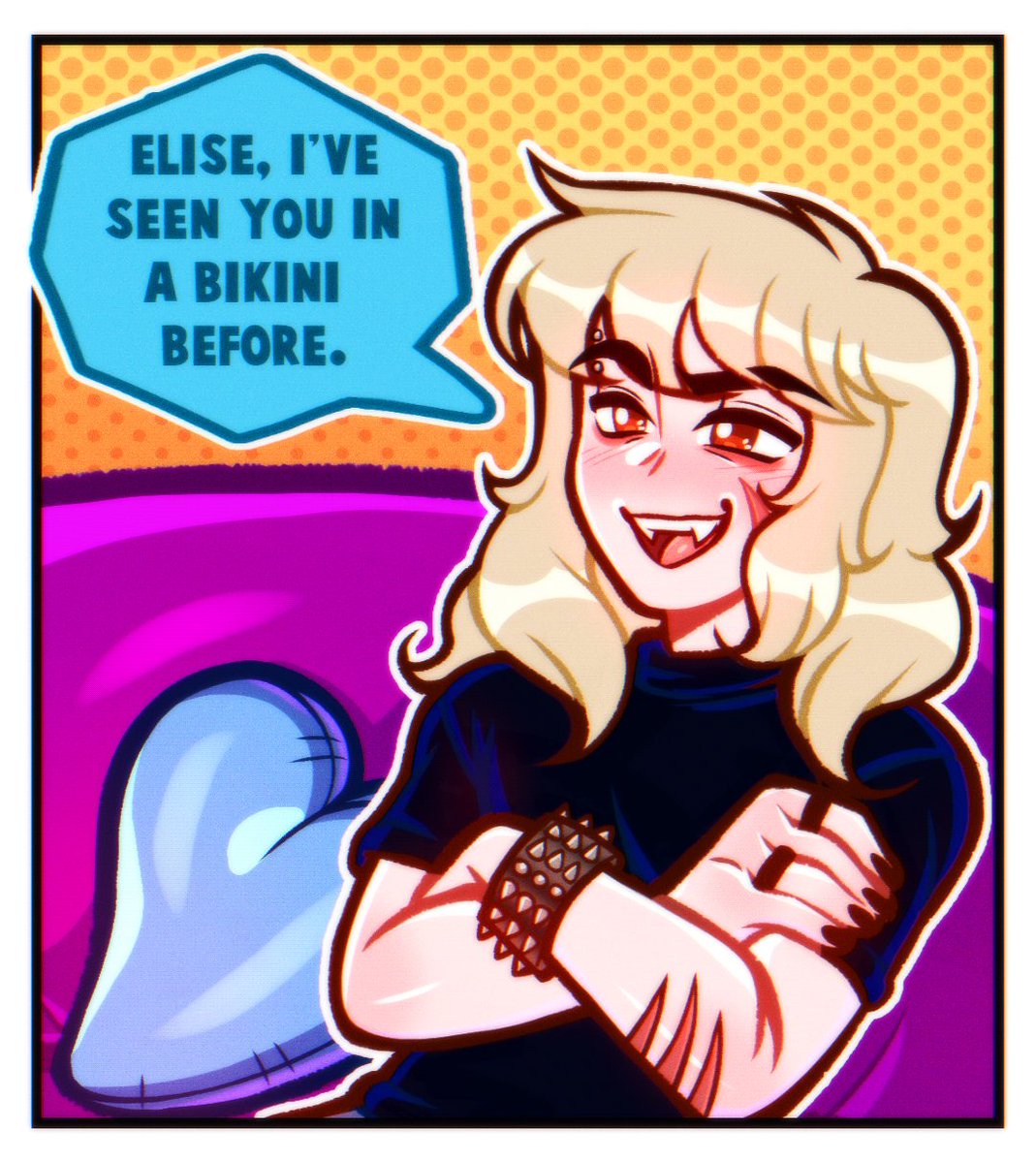 abcruz_spixyart's tweet photo. A surprise for her boyfriend!!🎀❤️🔥✨️
Elise always makes surprises for her boyfriend. But this surprise, Max didn't expect to happen.🤤😘💕
#occouples #comicart #nsfw #lovecouple❤️ #spicy https://t.co/HfkDRREyvM