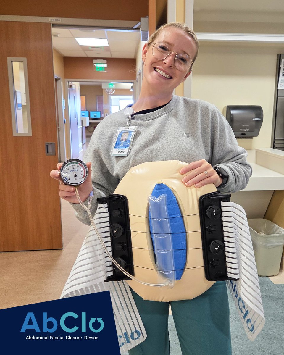 InventorrMD's tweet photo. Taranvir Dayal led great training at Scripps Memorial Hospital, connecting with staff to build expertise in open abdomen management &amp; the AbClo system!

https://t.co/GFJWcm8Bf6

#ClinicalEducation #AbClo #Healthcare #MedTech #Scripps https://t.co/XS99Xosvam