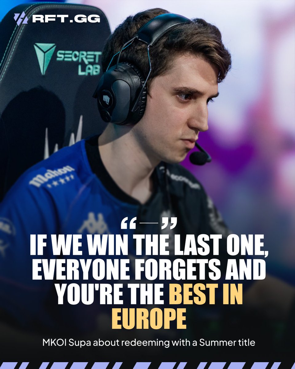 RFTGGlol's tweet photo. MKOI Supa 🇪🇸 on how he can still change the story of his season : https://t.co/sKDS3zVRUf