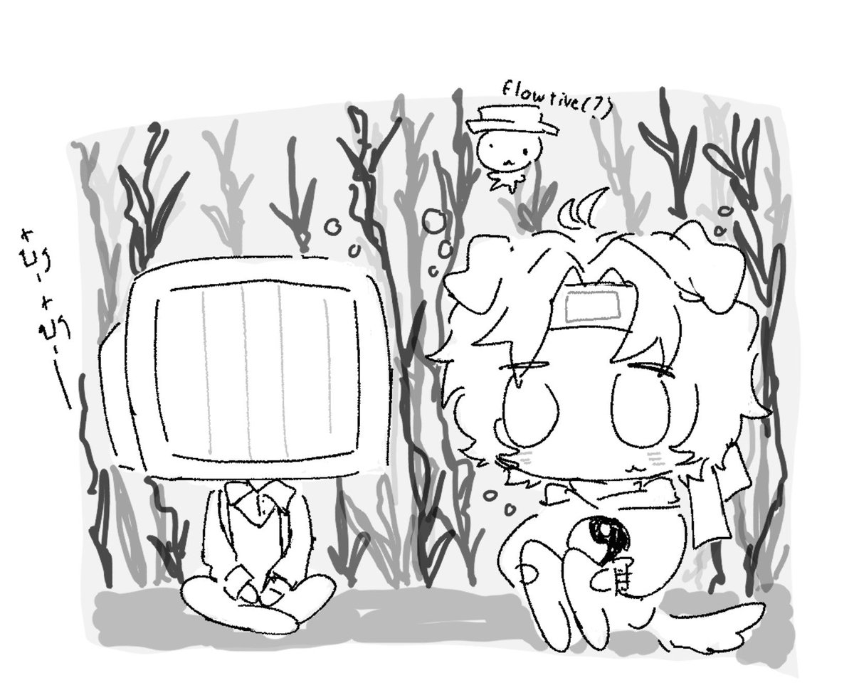 ayoingko's tweet photo. just a little sketch i love this video so much #tsftl https://t.co/DQemZGUzQm