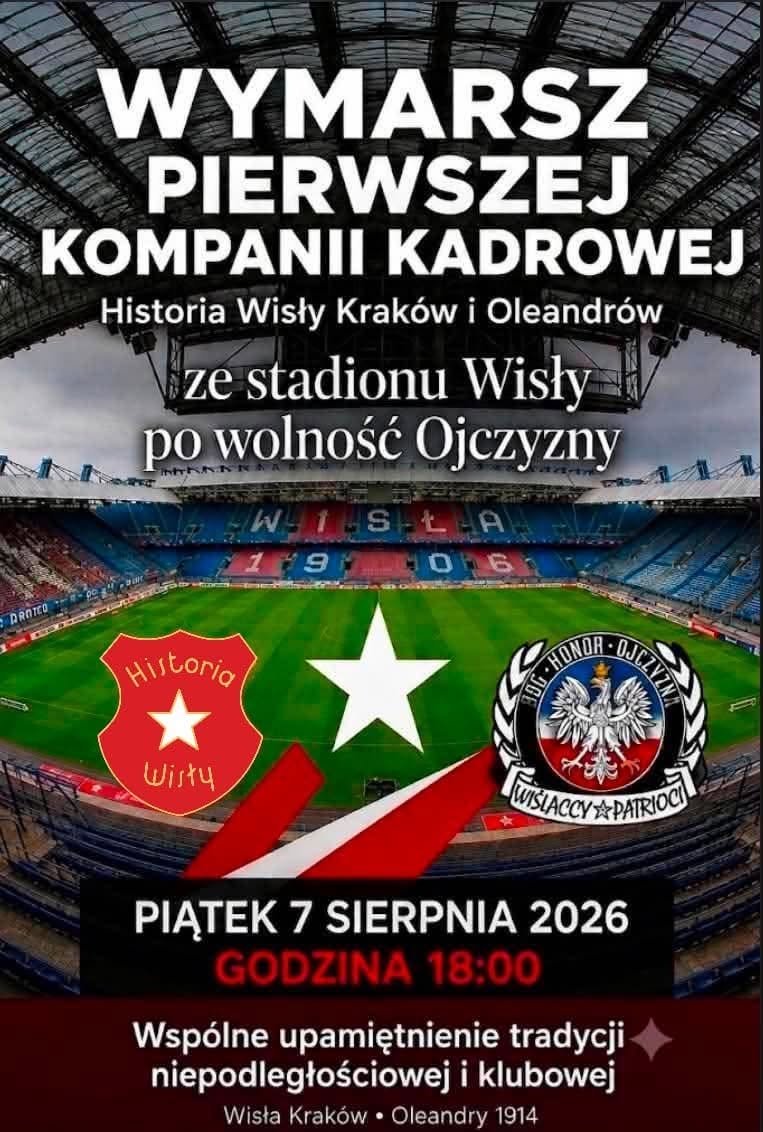 PatrioTS1906's tweet photo. Życie nie znosi próżni.

Dopiero co zakończyliśmy kolonię Kresowiaków, a do drzwi zapukały Oleandry.
6. sierpnia 1914 roku ze stadionu Wisły po wolność Ojczyzny wyruszyła Pierwsza Kompania Kadrowa.
1/3 https://t.co/Y2bhJeFjkT