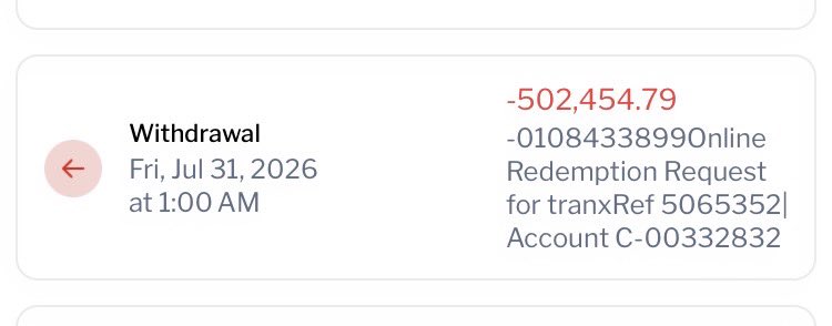 Abbasstv1's tweet photo. @StanbicIBTC Hello Stanbic bank
I redeemed funds from my account since last week Friday 31 July 2026 you have not credited my account till now https://t.co/0EsZD0PMlb