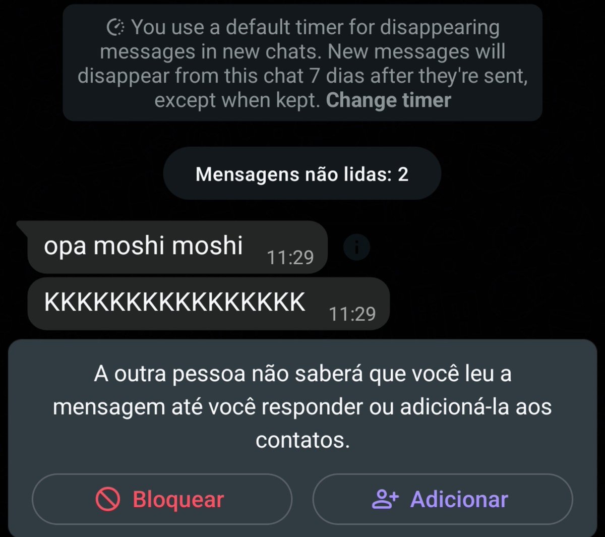 Na5uzi's tweet photo. O cara não fala comigo faz anos e é isso que manda quando volta....... https://t.co/O7xmdMkwS9