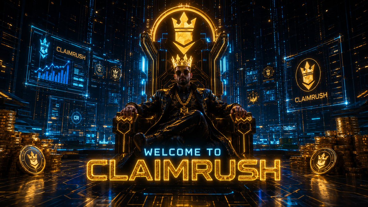 MemeForge07's tweet photo. 👑 Welcome to ClaimRush! It’s not just a crypto game; it’s an onchain economy built around power, competition, and ownership on Base. 

If you want to understand the mechanics that make it tick, let’s break down the 5 pillars: The Crown, The Furnace, Genesis, The Bot, and Security. 🧵👇
