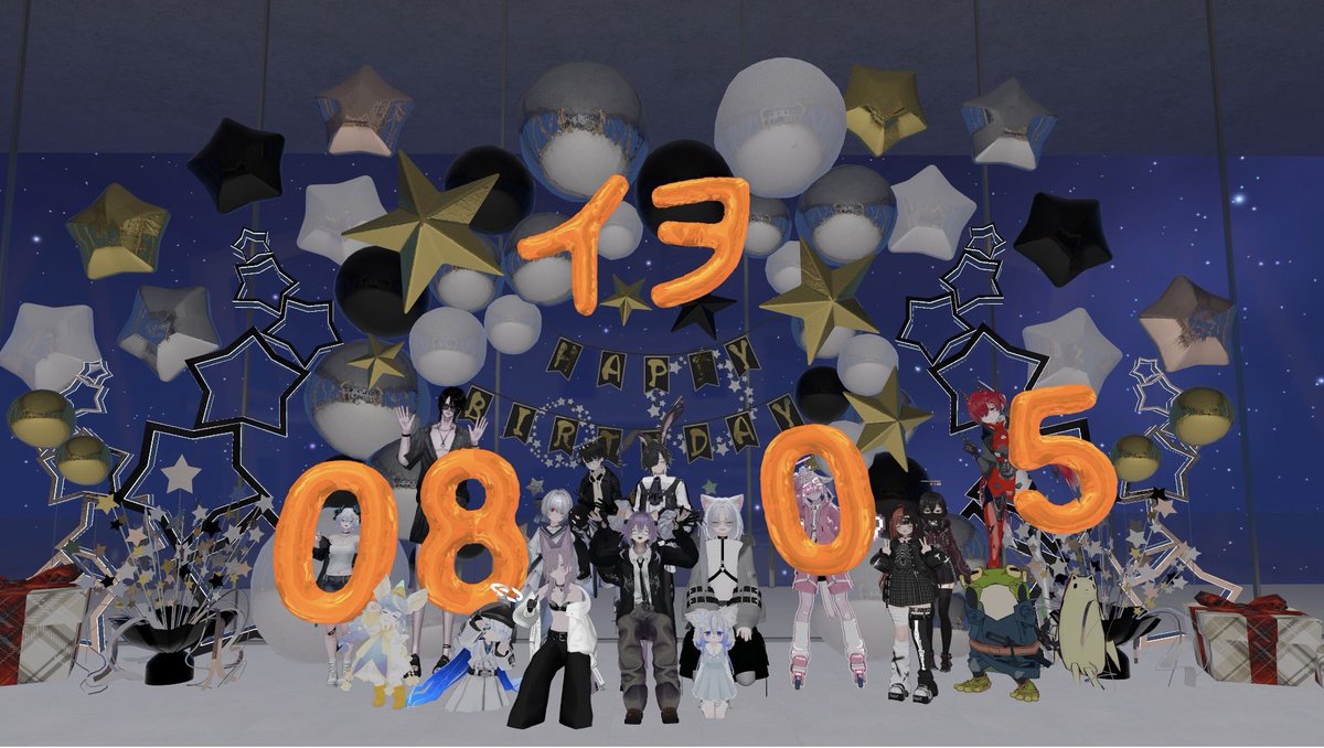 shiuta_vrchat's tweet photo. イヲくんハピば！
これからもよろしく！バズり方教えてね https://t.co/TVJwitsae9