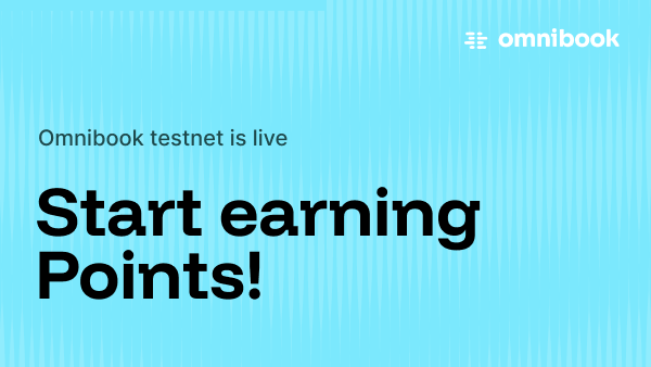 omnibook_xyz's tweet photo. Our testnet is one day old! 

Make sure you join and earn your daily points! 

https://t.co/fp9SGptz4i https://t.co/GPukkSlG4T