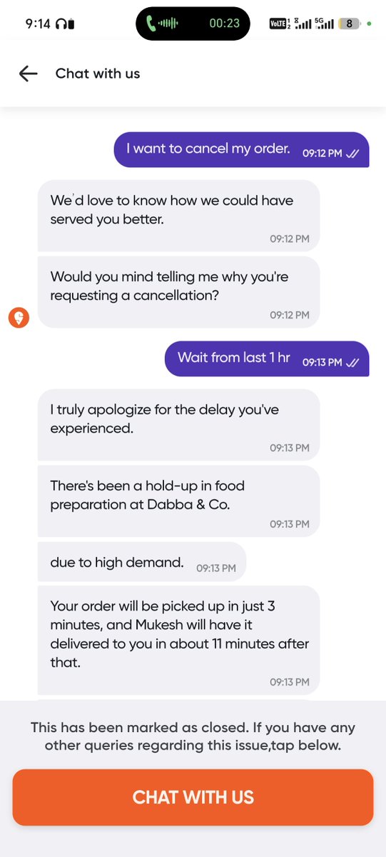 sahsood's tweet photo. @Swiggy is  shit madar***d company chu***  @Swiggy @jagograhakjago  how can they do with cus from last 1 hr they showing this. Not delving the food cus care not available no 1 response expected delivery boy l. https://t.co/gcscLn2Tys