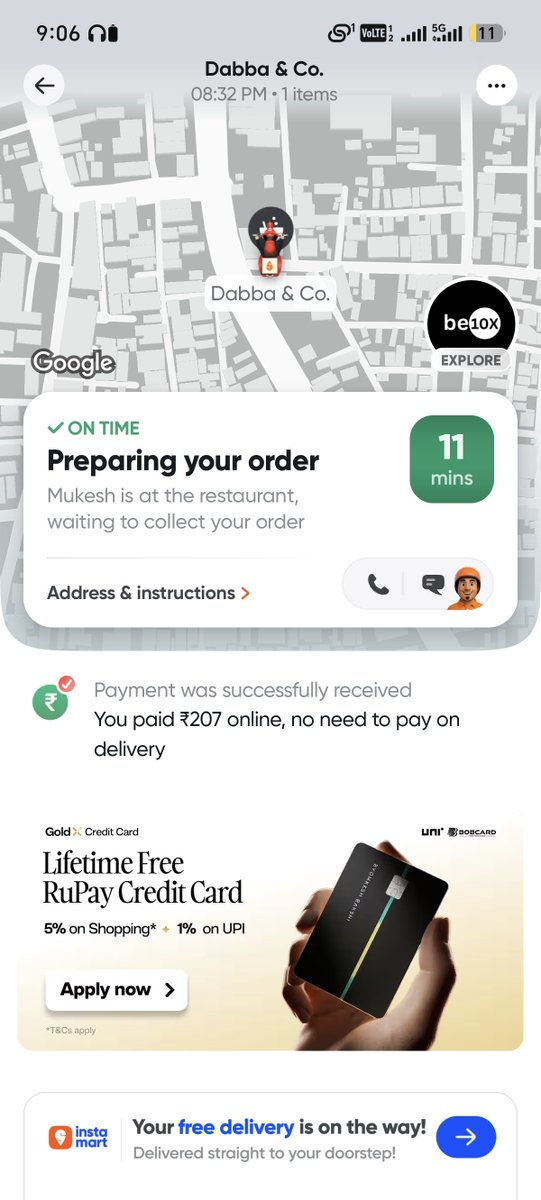 sahsood's tweet photo. @Swiggy is  shit madar***d company chu***  @Swiggy @jagograhakjago  how can they do with cus from last 1 hr they showing this. Not delving the food cus care not available no 1 response expected delivery boy l. https://t.co/gcscLn2Tys