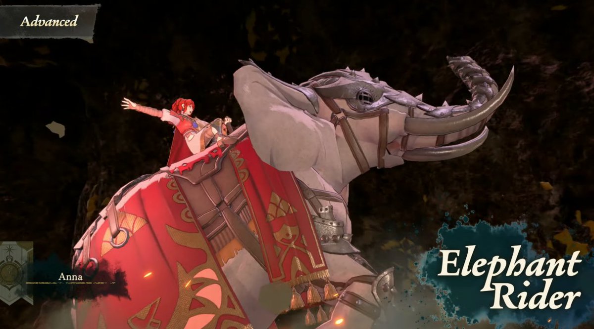 revolverwing's tweet photo. Her name is Anna and 
she rides an elephant https://t.co/hajUtte16B