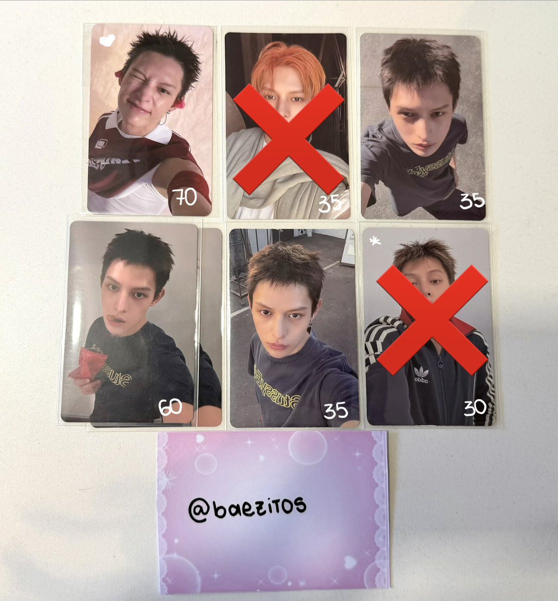 baezitos's tweet photo. VENDA CORTIS - JAMES

• Valor conforme indicado na imagem + frete pelo super frete.
• Itens marcados com 🤍 estão lacrados
• Prazo de envio: até 2 semanas.

Feedbacks: @baezitos (no ig está melhor organizado)

🏷️: vendo venda photocard cortis james https://t.co/t6OxMuCkMg