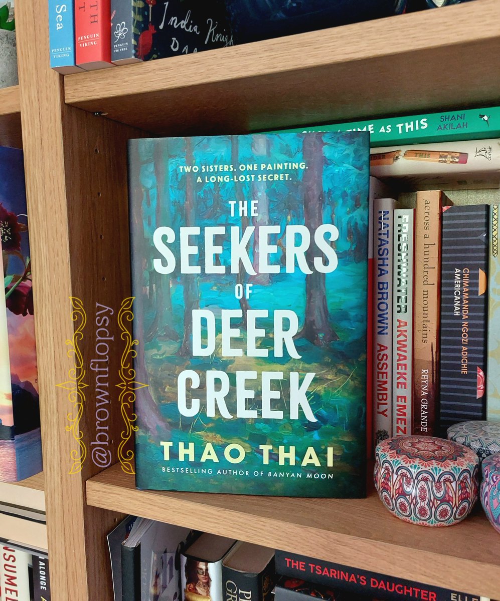 brownflopsy's tweet photo. Happy publication day to #TheSeekersOfDeerCreek by Thao Thai! Out today from @QuercusBooks 🎉

Thank you Quercus for sending me a copy of this beauty - I'm looking forward to reading it with the @Squadpod3 gang in October! #SquadPodBookClub #SquadPodFeaturedBook https://t.co/oHqlmKI1xz