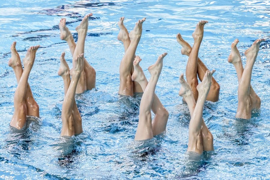 Russia's tweet photo. 🥇 Russian artistic swimmers keep proving they are #1 in the world!

On August 3, Russia's magnificent mermaids claimed #GOLD at the European Aquatics Championships in Paris, winning the team free routine with their spectacular performance.

🇷🇺 GO #TeamRussia! https://t.co/M8Ez3sPj14