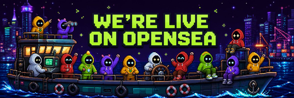 hoodernft's tweet photo. WE’RE LIVE ON OPENSEA 🌊

https://t.co/ub3BbjkzC6

HOODER is officially on the open market.
Reveal coming soon.
Rewards are distributed every 24 hours. 🟩 https://t.co/Wtl1G4r8en