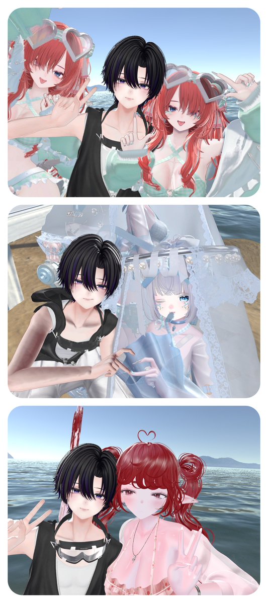 N0Rpz's tweet photo. 8/3 #MerMaid_VRC 第1回営業行けた!
人魚🧜♀️さんが人の姿で接客してくれるイベントで、すっごい海を感じれた🌊👏
メニューが多くて頼みきれなせそうだけど全部見てみたいです!✨
接客してくれたみゃあさんとあむさんありがとうございました!楽しかったです!⊂( ᴖ ̫ᴖ )⊃
by ニモ°・🐠 https://t.co/Dr1lybmZ10